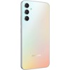 Samsung | Galaxy | A34 A346 | Nuostabus Sidabrinis | 6,6" | Super AMOLED | 1080 x 2340 pikselių | Mediatek | Matmenys 1080 (6 nm) | Vidinė RAM 6 GB | 128 GB | Micro SDXC | Dvi SIM kortelės | Nano-SIM | 4G | 5G | Pagrindinė kamera 48+8+5 MP |. Antrinė kamera 13 MP |