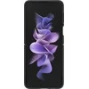 Dėklas VF711LBE odinis dangtelis, skirtas Samsung Galaxy Flip 3 (Juodas)