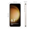 Mobilus telefonas - Samsung S23 8+256GB DS 5G rusvai gelsvas.