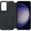 Samsung Galaxy S23 Smart View piniginės dėklas Juodas
