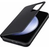 Samsung Galaxy S23 FE Smart View piniginės dėklas Juodas