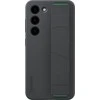 Dėklas Samsung Galaxy S23 Silicone Grip Cover Juodas