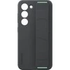 Dėklas Samsung Galaxy S23 Silicone Grip Cover Juodas