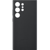 Dėklas Samsung Galaxy S23 Ultra Leather Cover Juodas