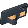 Dėklas Samsung Galaxy S24 FE Standing Grip Cover Mėlyna Juodas