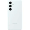 Dėklas Samsung Galaxy S24 silikoninis dangtelis Baltas