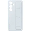 Dėklas Samsung Galaxy S24 Standing Grip Cover Light Mėlyna