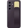 Dėklas Samsung Galaxy S24 stovimos rankenos dangtelis tamsiai violetinis