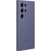 Dėklas „Samsung Galaxy S24 Ultra“ silikoninis dangtelis, violetinis