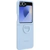 Samsung Galaxy Flip6/Flip7 FE Silikoninis dėklas with Ring Mėlyna