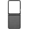 Samsung Galaxy Flip6 Silikoninis dėklas with Ring Gray
