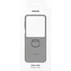 Samsung Galaxy Flip6 Silikoninis dėklas with Ring Gray