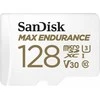 SanDisk Max Endurance 128GB kortelė stambiu planu