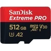 Atminties kortelė Sandisk Extreme Pro 512GB microSDXC UHS-I