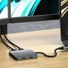 SATECHI 4 prievadų USB-C šakotuvas su PD