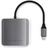 SATECHI 4 prievadų USB-C šakotuvas su PD