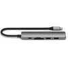 SATECHI 6-in-1 USB-C Slim Multiport Adapteris (Kosminė pilka)