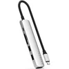 SATECHI 6-in-1 USB-C Slim Multiport Adapteris (Sidabrinis)