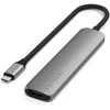 SATECHI 6-in-1 USB-C Slim Multiport Adapteris (Kosminė pilka)
