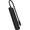SATECHI 7-in-1 USB-C Slim Multiport Adapteris with Ethernet (Juodas)