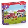 Schleich Horse Club 42535 - Seikkailu autolla ja hevostenkuljetusvaunulla