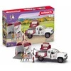 Veterinaro automobilis su priekaba Schleich Horse Club (42704)