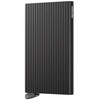 „Secrid Cardprotector Fluted+“ kortelių dėklas, juodas