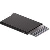 „Secrid Cardprotector Fluted+“ kortelių dėklas, juodas