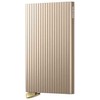 „Secrid Cardprotector Fluted+“ kortelių dėklas, smėlio spalvos