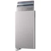 „Secrid Cardprotector Fluted+“ kortelių dėklas, sidabrinis