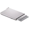 Secrid Cardprotector Premium Fluted for Magsafe korttikotelo, hopea