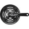 Shimano FC-TY501 kampisarja, 175 mm 48/38/28T, 6-8v, ketjusuojalla