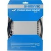Shimano stabdžių trosų komplektas plieno plento/MTB juodas