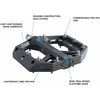 Pedalai Shimano BMX/DH PD-GR400 Flat juodas