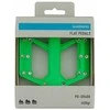 Shimano PD-GR400 Flat Pedal polkimet, vihreä