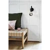 Sieninis šviestuvas Nordlux Paco seinävalaisin, musta