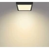 Sieninis šviestuvas Paviršinė LED panelė PHILIPS MAGNEOS, 12W, 2700K, 1150lm, juodos sp., 21 x 21 x h2,8 cm