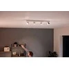Sieninis šviestuvas Philips „WarmGlow“ LED žvaigždės formos lubinis/sieninis prožektorius, 4 x 22 W, paviršinio apšvietimo prožektorius, nekeičiamos lemputės, 4 lemputės, LED, 18 W, 2700 K