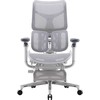 Sihoo Doro S300 -ergonominen toimistotuoli jalkatuella, valkoinen