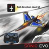 Radijo bangomis valdomas lėktuvas „Sonic Evo“  FLYBOTIC, 31 cm