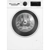 Bosch Skalbimo mašina | WGG254FVSN | Energy efficiency class A | Front loading | Skalbimo talpa 10 kg | 1400 RPM | Gylis 63 cm | Plotis 60 cm | Ekranas | LED | Steam function | Baltas
