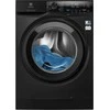 Skalbimo mašina Electrolux EWI742LX6G 700 SteamCare kuivaava pesukone, musta