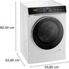Skalbimo mašina Siemens WG44B2APDN iQ700 pyykinpesukone