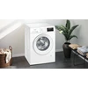 Skalbimo mašina Siemens WM12N08LDN, baltos spalvos