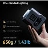 SmallRig 4376 LED vaizdo lemputė COB RC 60B su Powerbank spaustuku