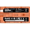 Oranžinis SmallRig 4971 NP-F550 USB-C Rechargeable Camera Baterija Oranžinis