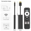 „SmartLink Dcolor GD1“ „Wi-Fi 4K Android TV“ medijos laikiklis