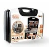 Black & Decker Juodas & Decker Dirbtuvės Smoby Juodas & Decker Bricolo Smart, juoda/pilka/oranžinė