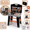 Black & Decker Juodas & Decker Dirbtuvės Smoby Juodas & Decker Bricolo Smart, juoda/pilka/oranžinė