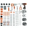 Dirbtuvės SMOBY Black&amp;Decker Bricolo Center 92 priedai